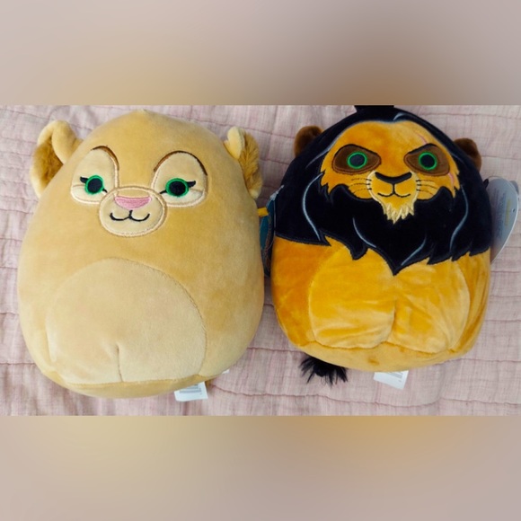 Kellytoy Other - **NWT** Squishmallow Scar & Nala 7"